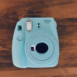 ☆polaroid instax mini 9 light blue!!